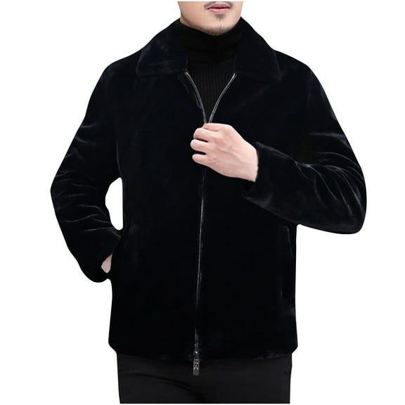 Dovford Mens Wool Trench Coats Long Wool-Blend Peacoats Classic Jackets Winter Fashion Coats Outerwear with Pockets