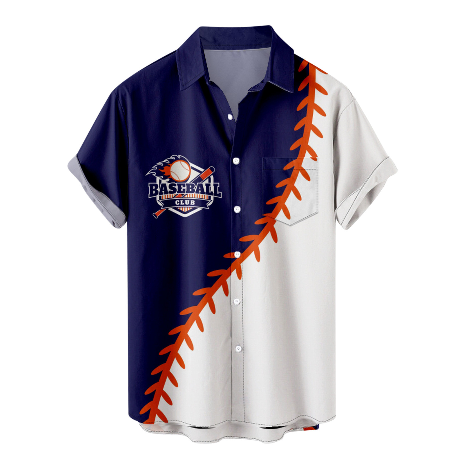 Dovford Shirts for Men,Men's Vintage Bowling Shirt 1950s Retro