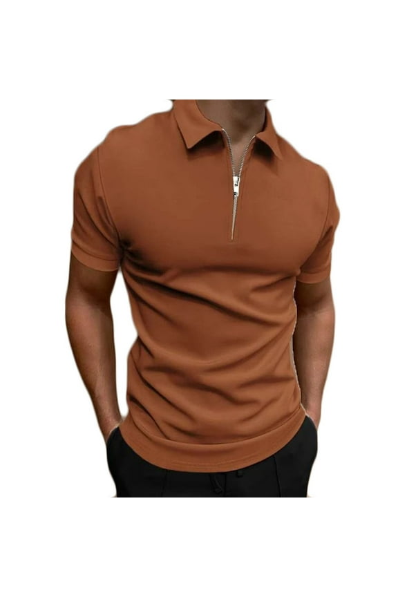 Sport Men's Polo Shirt, Men's Cool DRI Moisture-Wicking Performance Polo Shirt, Jersey Knit Performance Polo Shirt