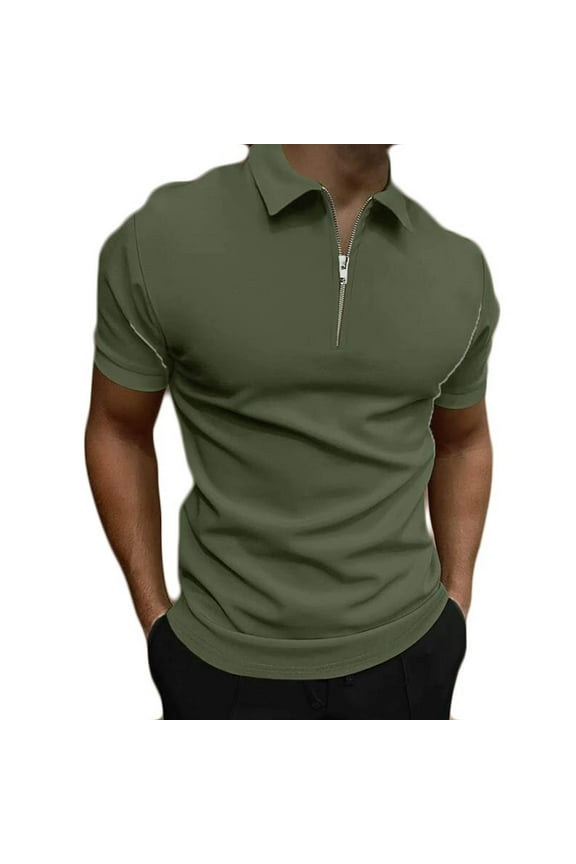 Sport Men's Polo Shirt, Men's Cool DRI Moisture-Wicking Performance Polo Shirt, Jersey Knit Performance Polo Shirt