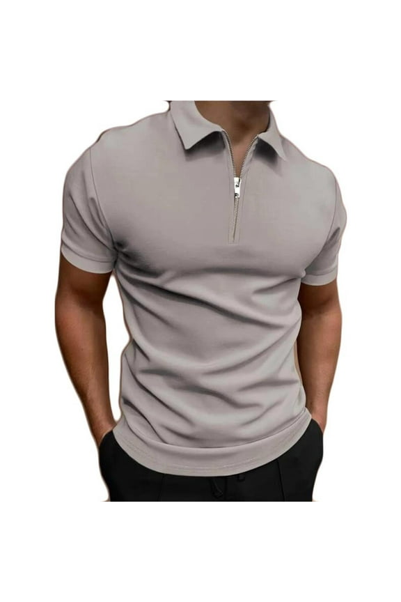 Sport Men's Polo Shirt, Men's Cool DRI Moisture-Wicking Performance Polo Shirt, Jersey Knit Performance Polo Shirt