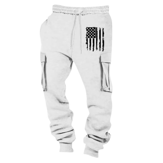 Dovford Sweatpants for Men Baggy Loose Fit Joggers Pants Athletic Casual Sweat Pants with Pockets Trendy Workout Cargo Pants