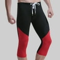 thumbnail image 1 of Dovford Swim Jammers for Men Athletic Training Endurance Swimsuit Durable Team Lap Swimming Racing Competition Swimwear, 1 of 4