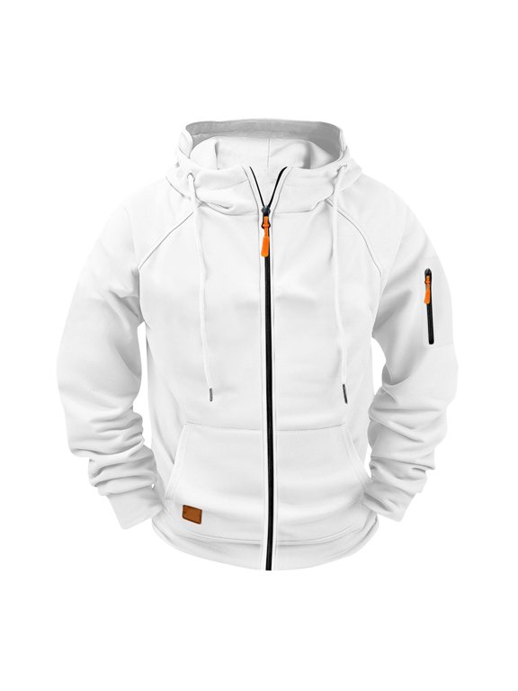 Tactical Hoodies for Men Military Full Zip Up Pullover Cargo Hoodie Jacket Fleece Hooded Sweatshirt with Pockets
