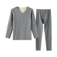 thumbnail image 1 of Dovford Thermal Underwear for Men Long Johns Base Layer Stretch Soft Thermal Top and Bottom Set for Winter 2024, 1 of 6