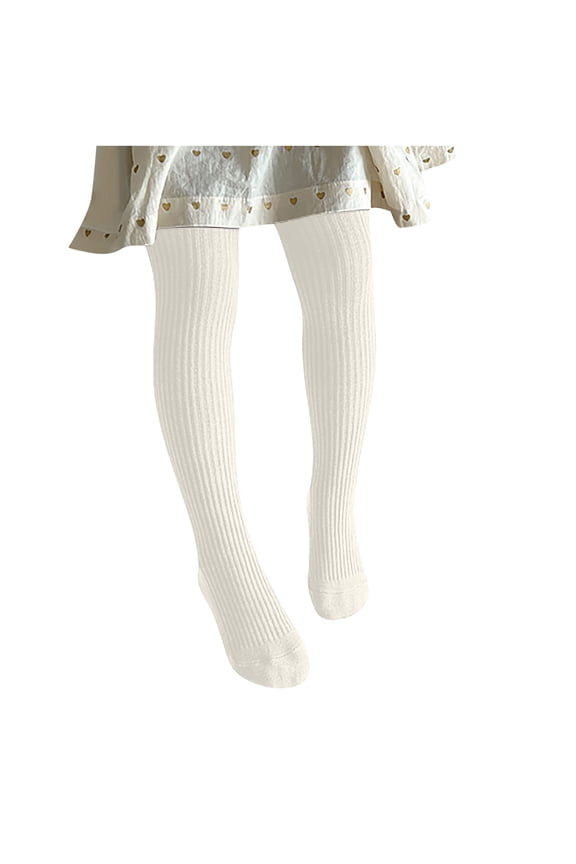 Toddler Girls Soft Tights Warm Knit Leggings Stockings Cotton Candy Colors Crochet Pantyhose for Infant Autumn Winter Outfits