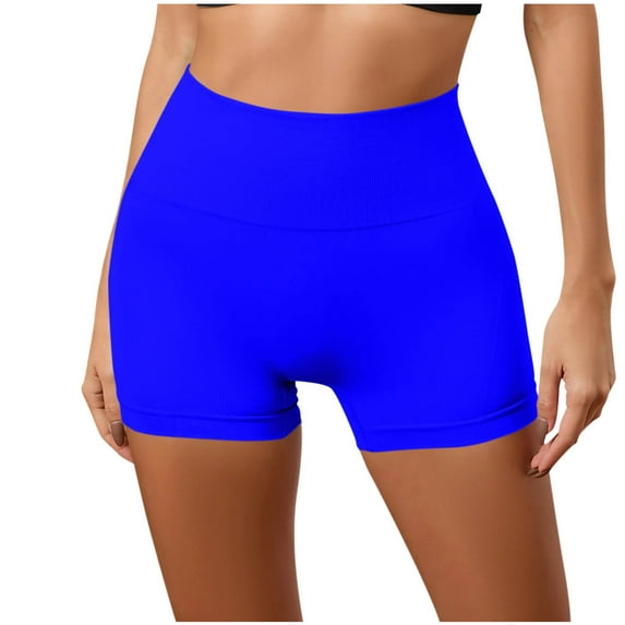 Dovford Women Seamless Scrunch Workout Shorts High Waisted Intensify Running Gym Yoga Workout
