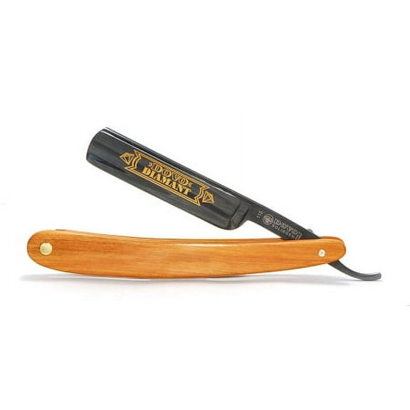 Dovo 5/8 Diamant with Black Blade Straight Razor-Not Honed