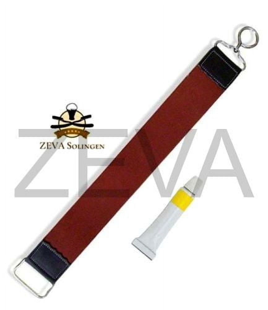 Dovo Paste & Leather Strop Strap Straight Edge Razor Sharpening Belt ...