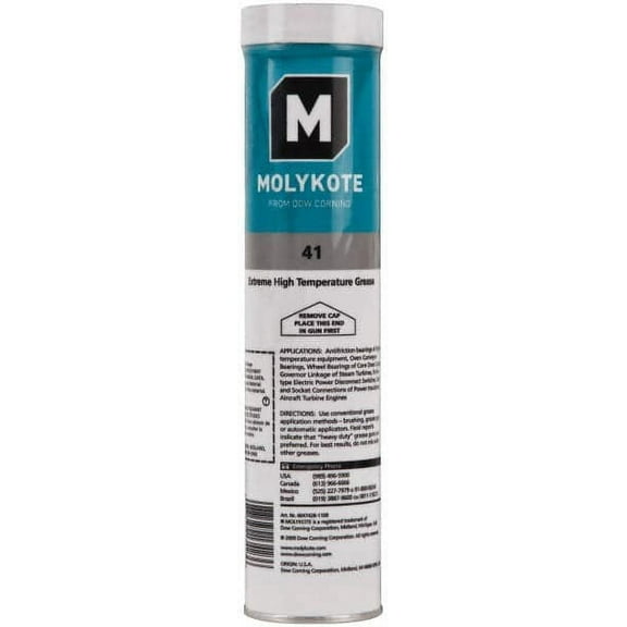 Dow 0131983 High Temp Lithium/Phenylmethyl Silicone Grease: 14.1 oz Cartridge