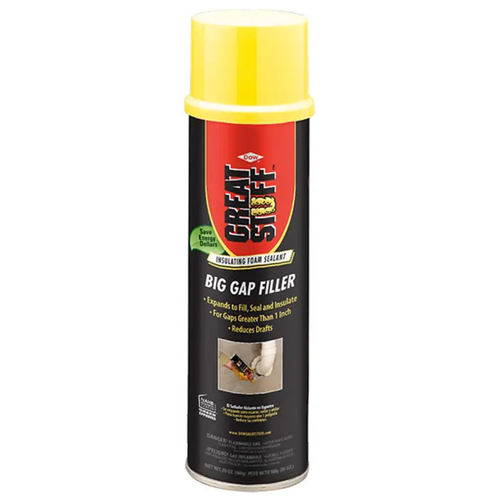 Dow 157913 Foam Sealant, Yellow, 20 oz Package, Can - Walmart.com