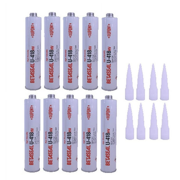 Dow Auto Glass High Viscosity Urethane Adhesive - Primerless (10 Tubes) U-418HV