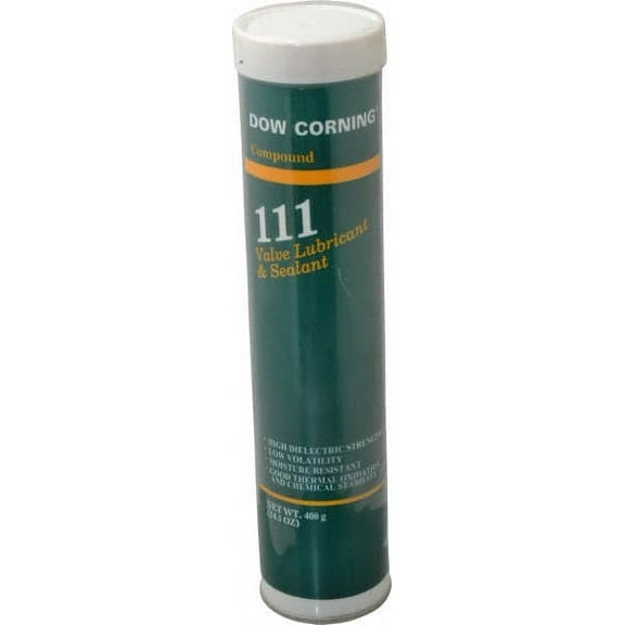 Dow Corning 14.1 oz Cartridge Silicone/Moly Lubricant White/Light Gray, -40F to 392F, Food Grade