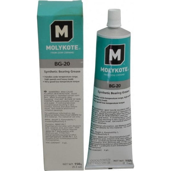 Dow Corning 5.3 oz Tube Synthetic High Temperature Grease Beige, High Temperature, NLGIG 2 to 3,