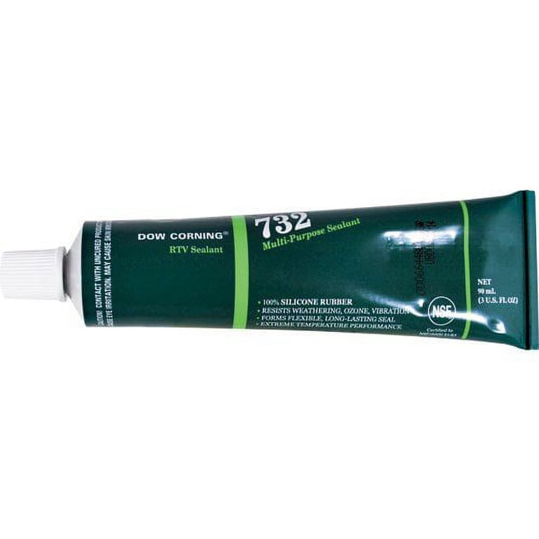 Dow 732 Rtv Silicone Adhesive Dow Corning DOWSIL RTV 732 Black Sealant ...