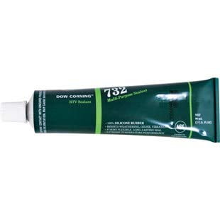 Dow Corning 732 Multi-Purpose Sealant Black 3 oz Tube