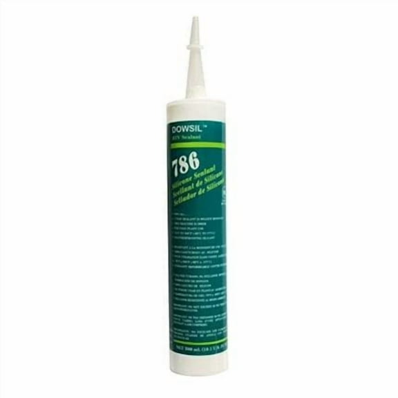 Dow Corning 786 White Silicone RTV Sealant 3 Pack (White)