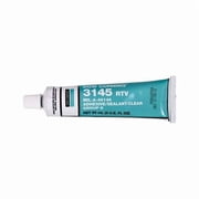 Dow DOWSILFormerly DOW Corning 3145 RTV Mil-A-46146 Adhesive/Sealant, Clear, 90ml [3 Oz]  Tube Silicone