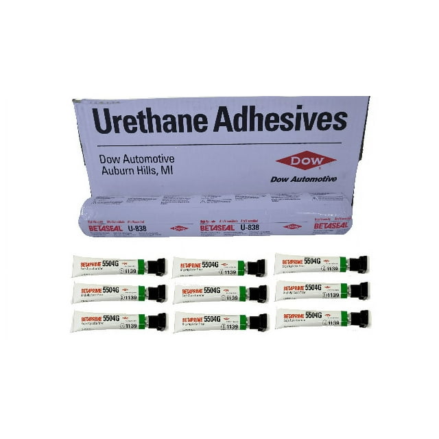 Dow / Dupont U838 Auto Glass Primerless Urethane, Adhesive Sealant 9x