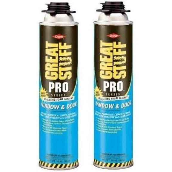 Dow Great Stuff Pro Window and Door 20oz Foam - 187273 - Pack of 2