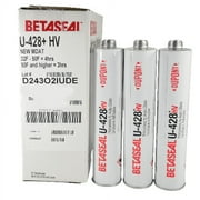 Dow U428+ Primerless Auto Glass Urethane Adhesive Glue 3 10.5 oz Tubes