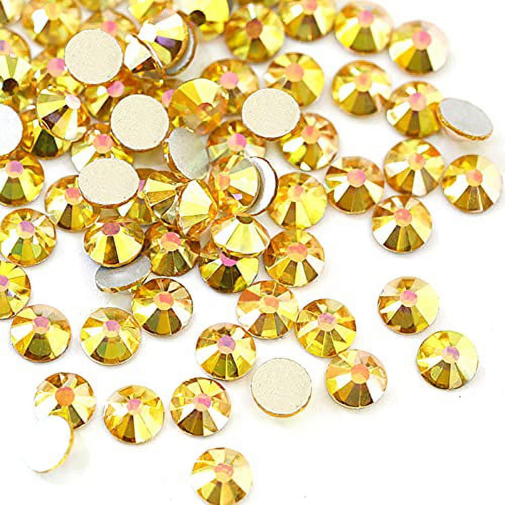 GENEMA Heart Crystal Gems Flat Back Heart Rhinestones for DIY