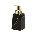 thumbnail image 1 of Dowbom Ceramic Foaming Soap Dispenser, Marble Pattern Foam Soap Dispenser With Gold Pump, 1 of 9