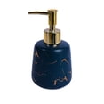 thumbnail image 1 of Dowbom Marble Pattern Soap Dispenser With Pump, Ceramic Lotion Dispenser For Bathroom, Shampoo, 1 of 9