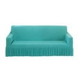 thumbnail image 1 of Dowbom Sofa Cover for 3 Seater,Stretch Sofa Slipcover with Skirt Furniture Protector Non-slip Washable Spandex Couch Cover for Living Room Bedroom Decoration-M(145-185cm)-blue, 1 of 7