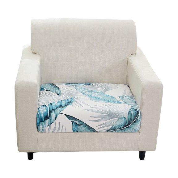 Dowbom Sofa Seat Cushion Cover Printed,Stretch L Shape Cushion Cover Universal Chaise Lounge Furniture Protector Non-slip Removable Washable Couch Seat Cover for Sofa Couch Settee-2 Seater-K