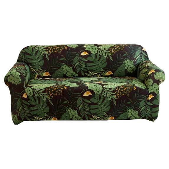 Dowbom Sofa Slipcover Printed,Super Stretch Sofa Cover for 1/2/3/4 Seater Furniture Protector Anti-Slip Washable Spandex Fabric Couch Cover for Living Room Bedroom-M(57"-72")-I