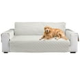 thumbnail image 1 of Dowbom Sofa Slipcover Reversible 1-Piece Quilted Couch Cover for 3 Cushion Couch Washable, 1 of 7