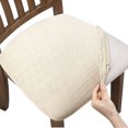 thumbnail image 1 of Dowbom Stretch Chair Seat Covers Spandex Jacquard Dining Chair Seat Covers Washable Cushion Cover, 1 of 7