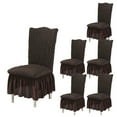 thumbnail image 1 of Dowbom Stretch Dining Chair Covers Durable Removable Washable Chair Slipcover With Elastic Bottom, 1 of 6