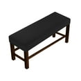thumbnail image 1 of Dowbom Stretch Dining Room Bench Covers,Upholstered Bench Seat Cushion Slipcovers Anti-Dust Removable Washable Spandex Jacquard Bench Slipcover for Kitchen Living Room Bedroom-large-J, 1 of 7
