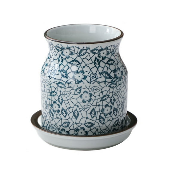 Dowbom Utensil Holder for Kitchen Counter Cooking Utensil Crocks, Kitchen Tool Organizer Ceramic