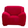 thumbnail image 1 of Dowbom Velvet Sofa Slipcover,Elastic Furniture Protector for 3 Cushion Couch Thicken Universal Non-slip Couch Cover High Stretch Sofa Cover for Living Room-1 Seater-red, 1 of 9