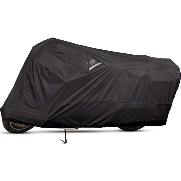 Dowco Guardian 50002-02 WeatherAll Plus Indoor/Outdoor Waterproof Motorcycle Cover: Black, Medium