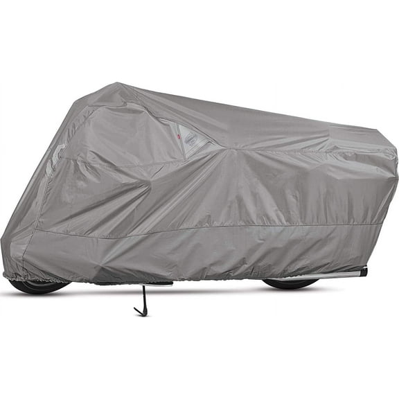 Dowco Guardian 50002-07 WeatherAll Plus Indoor/Outdoor Waterproof Motorcycle Cover: Grey, Medium