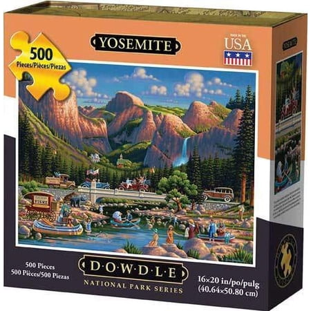 Dowdle Folk Art Yosemite Puzzle, 500 Piece
