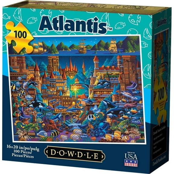 Dowdle Jigsaw Puzzle - Atlantis - 100 Piece