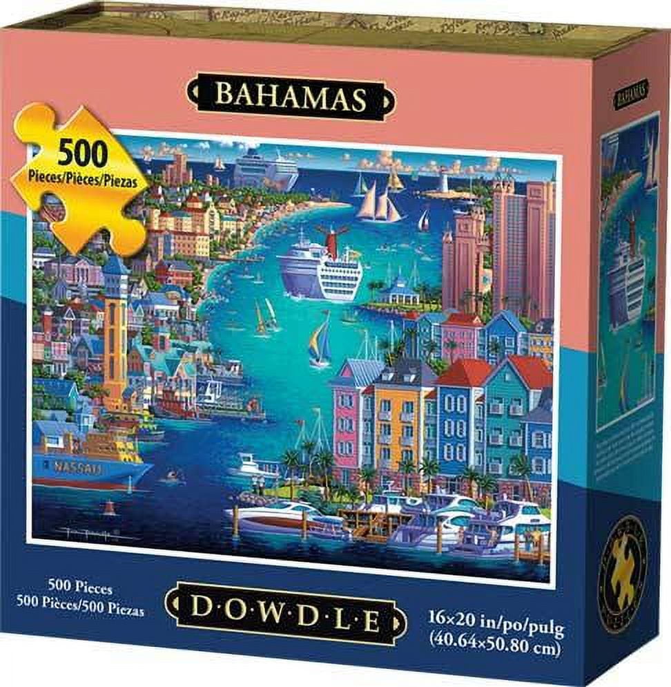 Dowdle Jigsaw Puzzle Bahamas 500 Piece