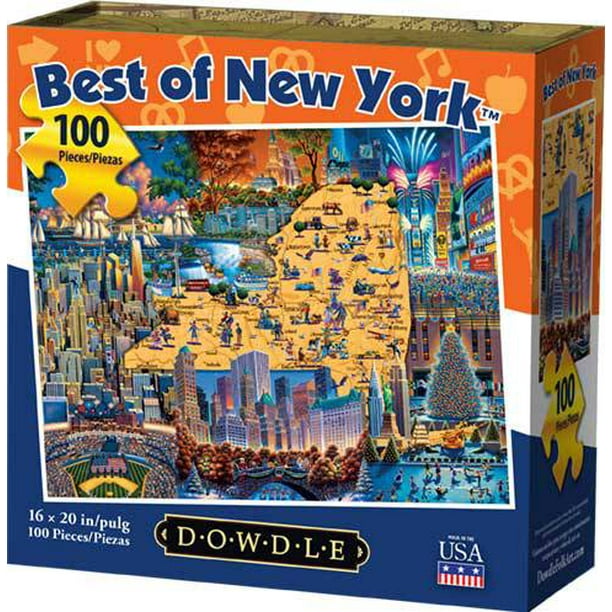Dowdle Jigsaw Puzzle Best of New York 100 Piece