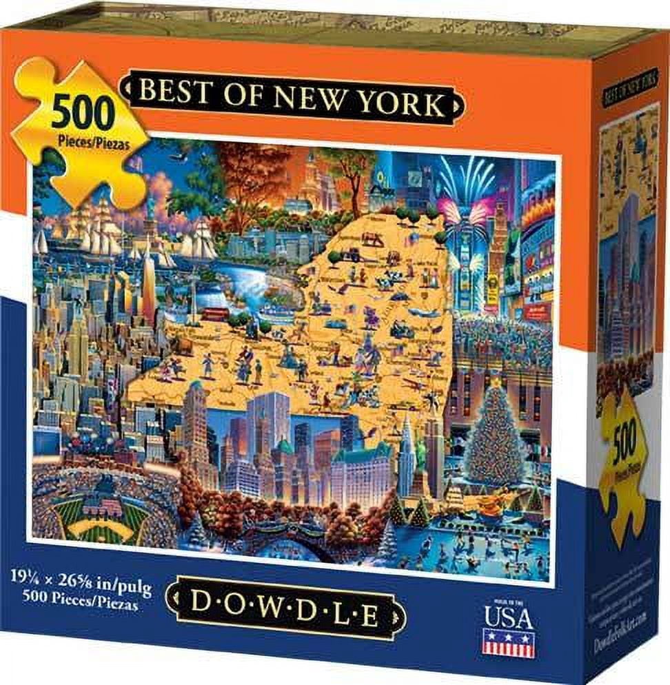 Dowdle Jigsaw Puzzle - Best of New York - 500 Piece - Walmart.com