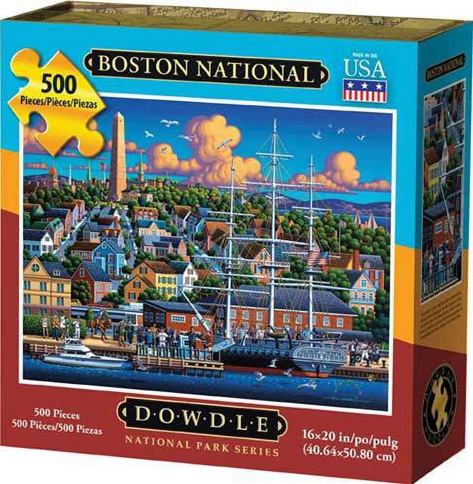 Dowdle Jigsaw Puzzle Boston National Historic Park 500 Piece
