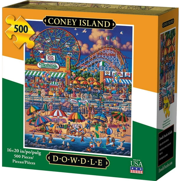 Dowdle Jigsaw Puzzle Coney Island 500 Piece