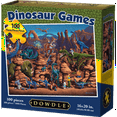 thumbnail image 1 of Dowdle Jigsaw Puzzle - Dinosaur Games - 100 Piece, 1 of 4