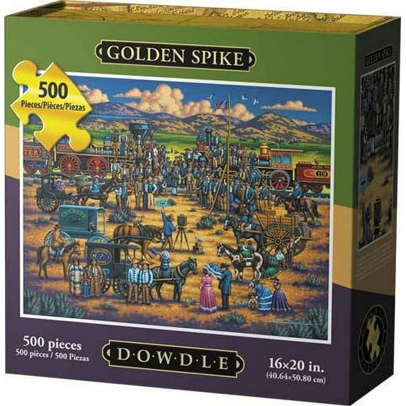 Dowdle Jigsaw Puzzle - Golden Spike - 500 Piece