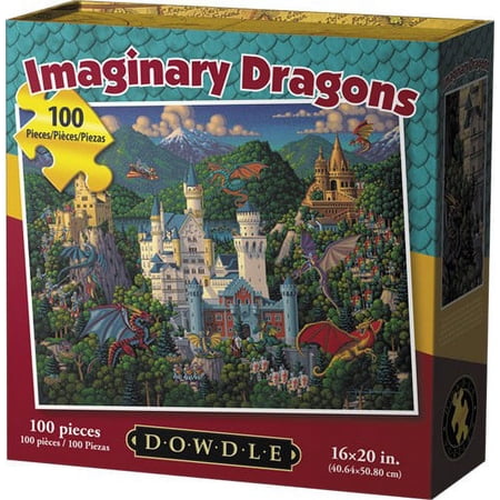 Dowdle Jigsaw Puzzle - Imaginary Dragons - 100 Piece