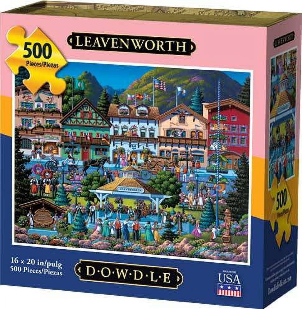 Dowdle Jigsaw Puzzle - Leavenworth - 500 Piece